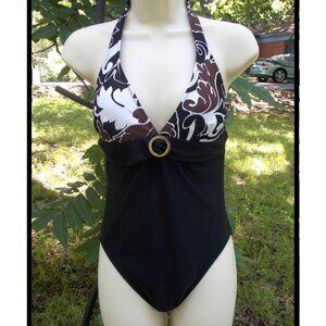 Classy One Piece Swimsuit...by AK (Anne Klein)...Size 10